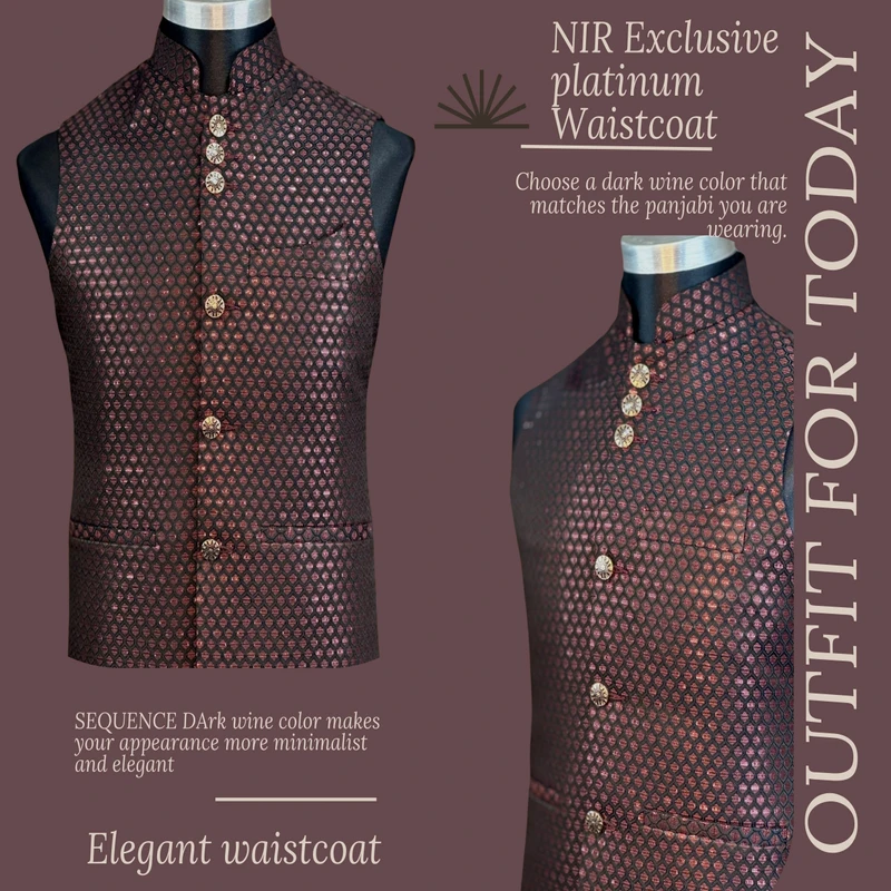 Luxury Sequence waistcoat