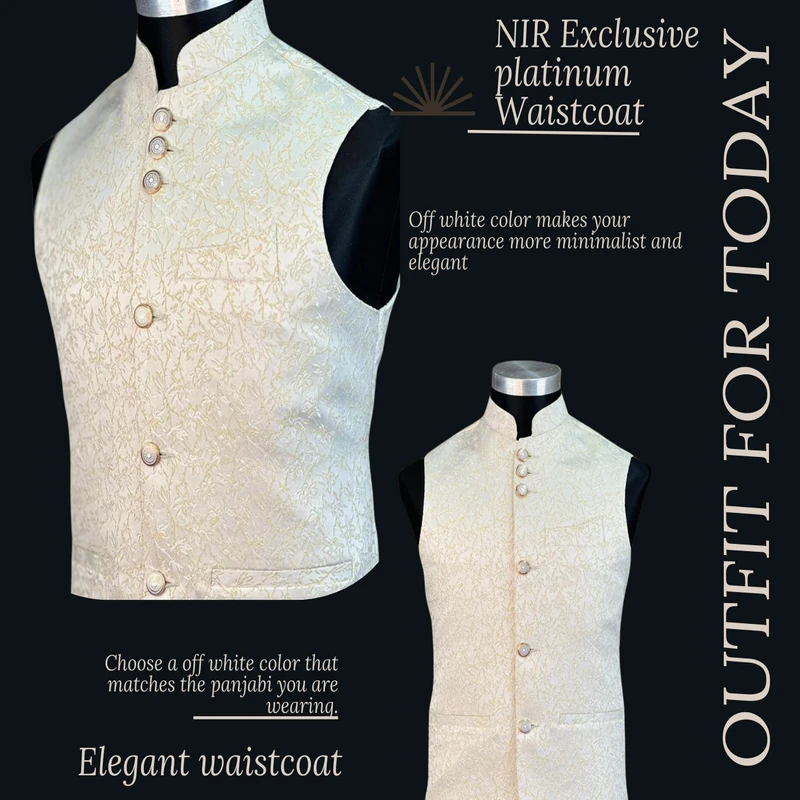 velvet katan waist coat